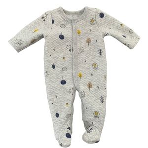Sterling Baby Boy Quilted Pajamas Size NB